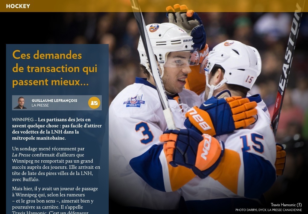 Rumeurs De Transaction Hockey LNH 