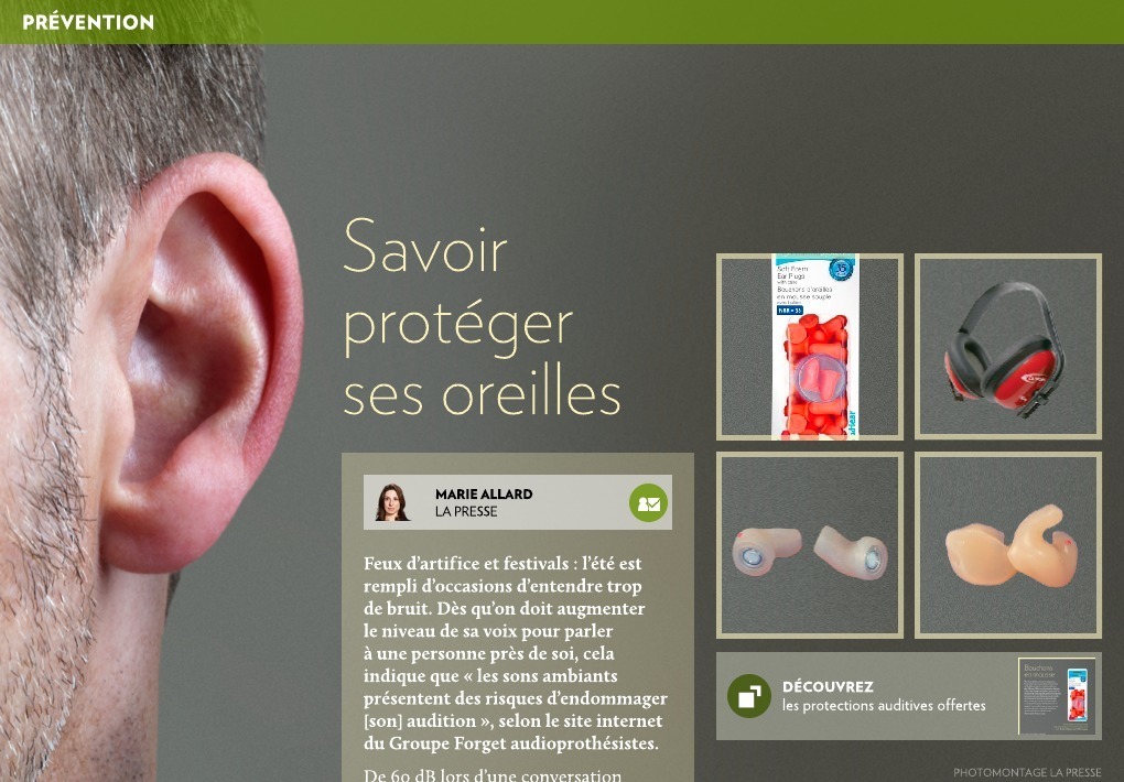 Bouchons d'oreille avec filtre de concert - Protection auditive