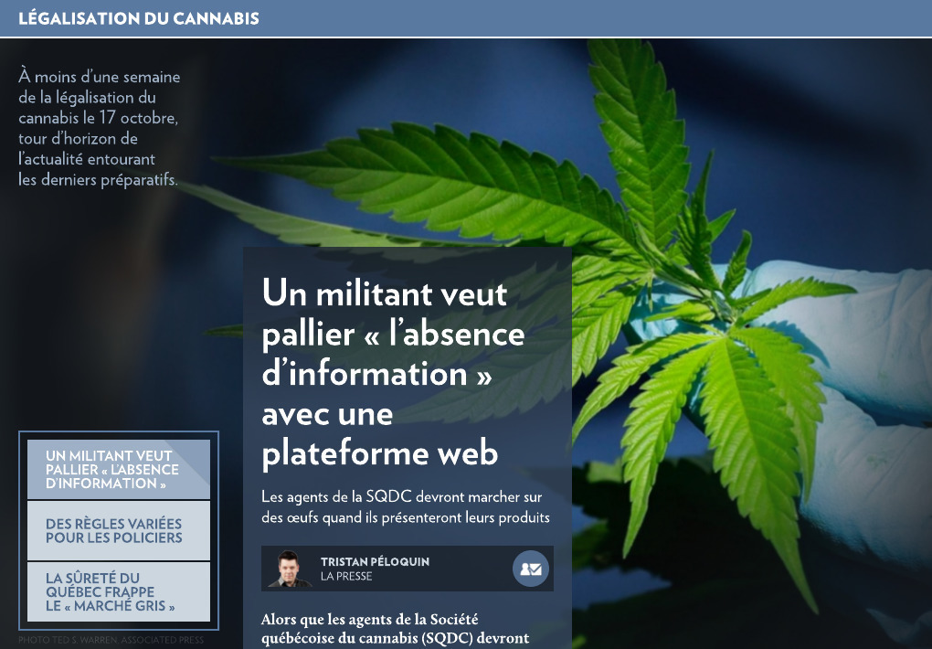 Le cannabis sera traité comme le tabac à Montréal, Cannabis : les effets  de la légalisation