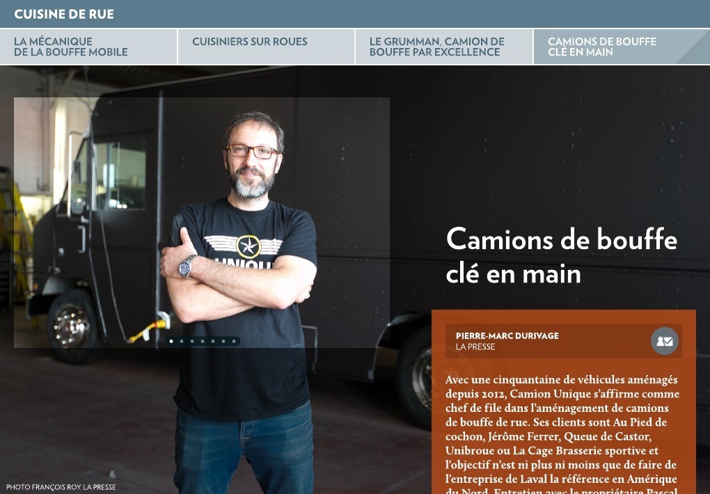 Camion  La Presse