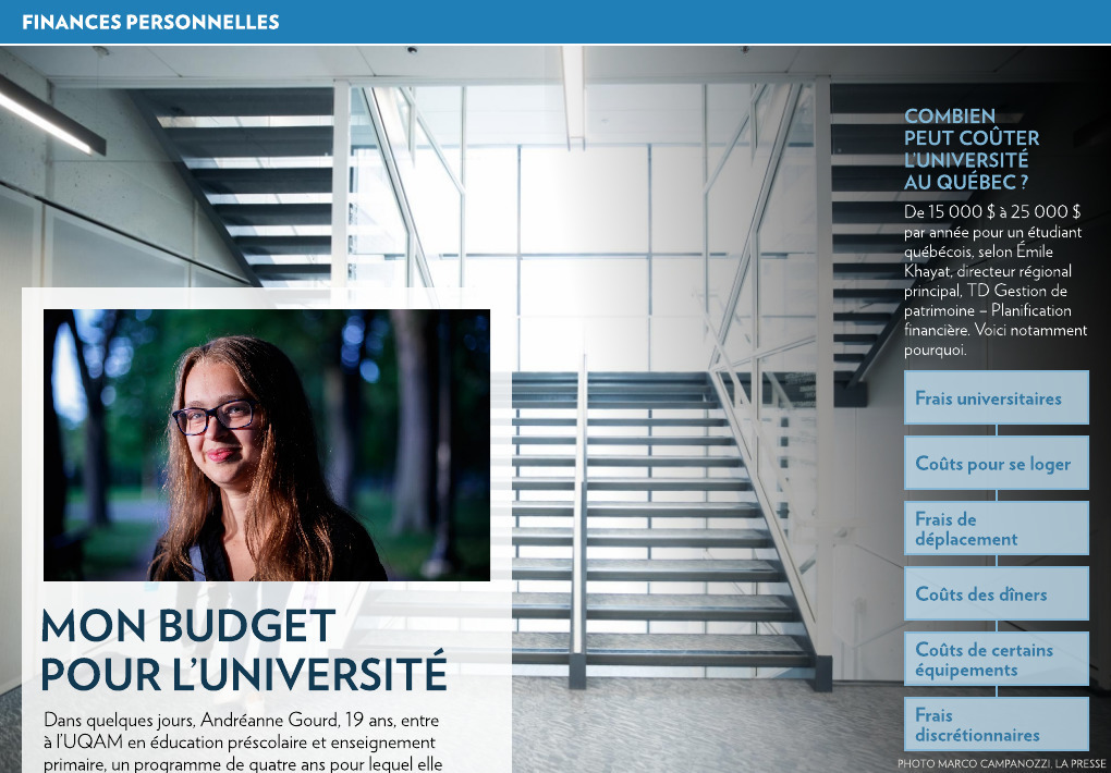 Quel budget prévoir pour les études universitaires? - Université de  Montréal - Admission