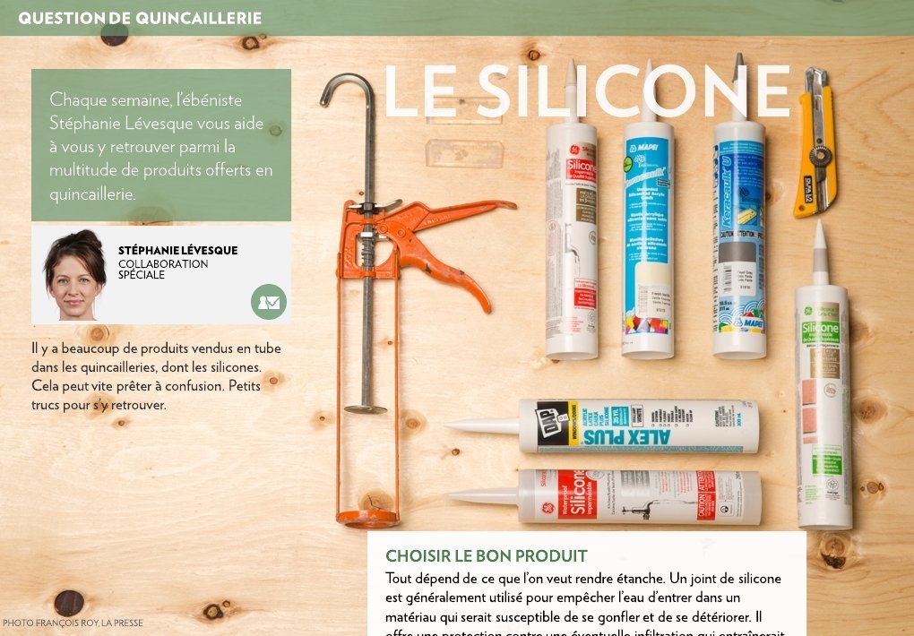 Le silicone - La Presse+