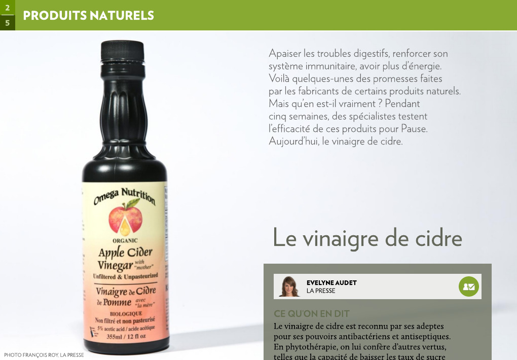 Les 6 vertus santé du vinaigre de cidre : Femme Actuelle Le MAG