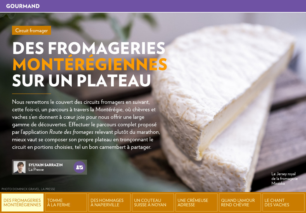 Raclette Fritz  Fromages d'ici
