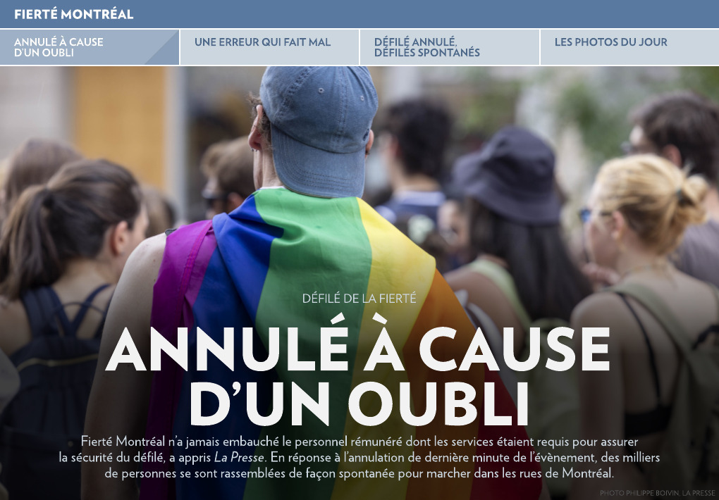 Fierté Montréal Pride 2SLGBTQIA+, la fierté et la honte de Montréal