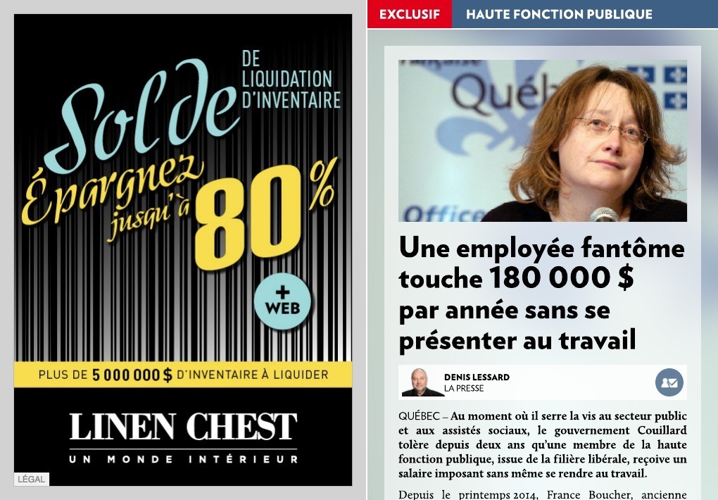 Une employée fantôme touche 180 000 $ par année - La Presse+