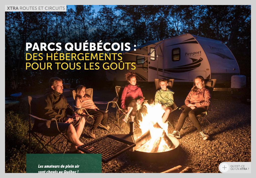Trouvez un emplacement de camping en nature au Québec - Sépaq